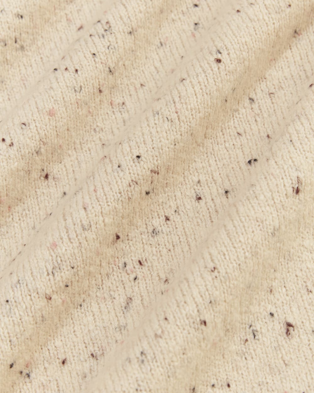 The Cocoon Crew in Plush Cotton in Cream Confetti — detail view