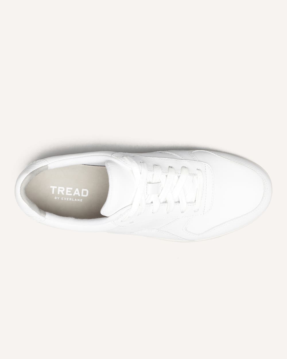 The Court Sneaker in White — detail view