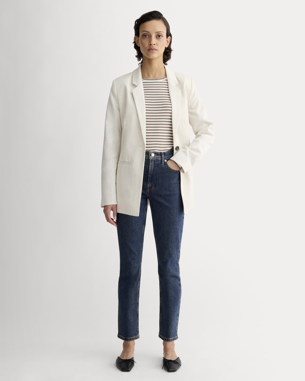 The Original Cheeky® Jean in Indigo Rinse — front view