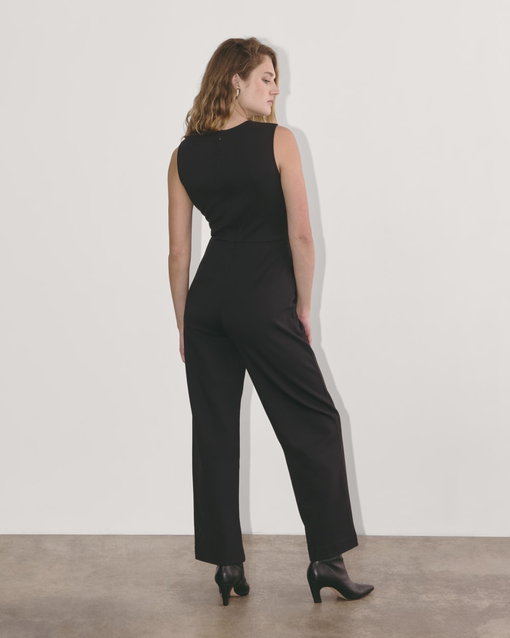 The Dream Jumpsuit in Black — detail view