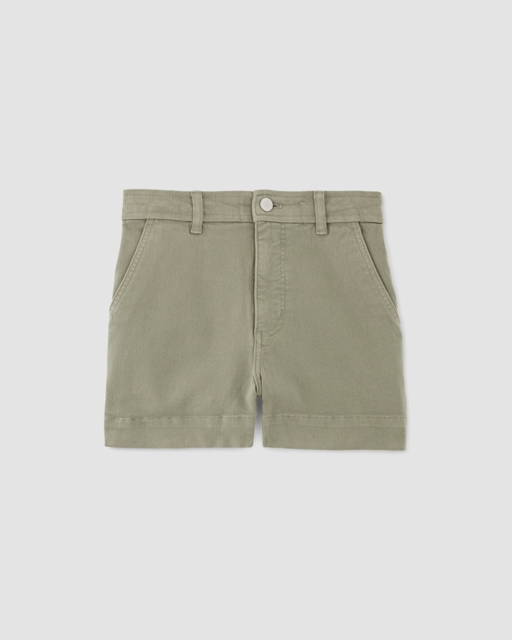 The Organic Way-High® Shortie Short in Sage Green — alternate view