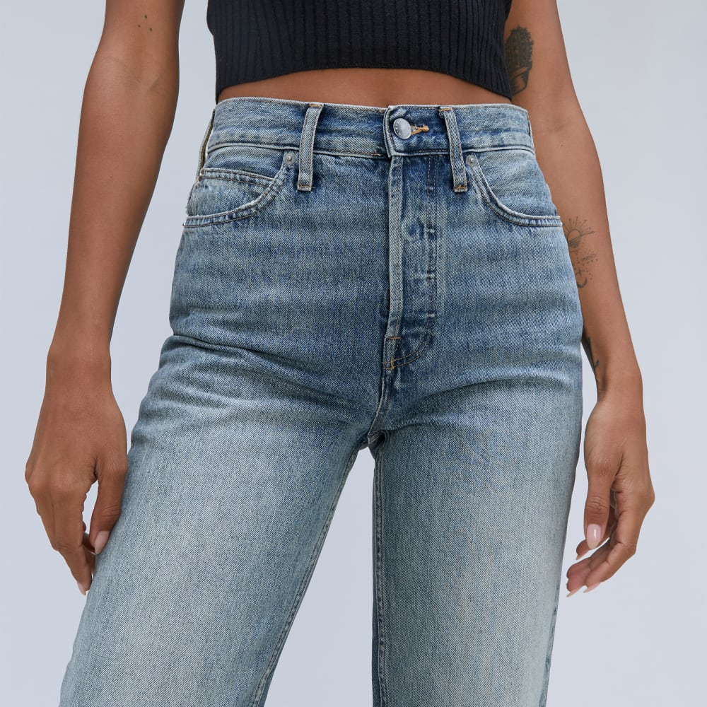The Rigid Way-High® Jean in Vintage Light Wash — detail view