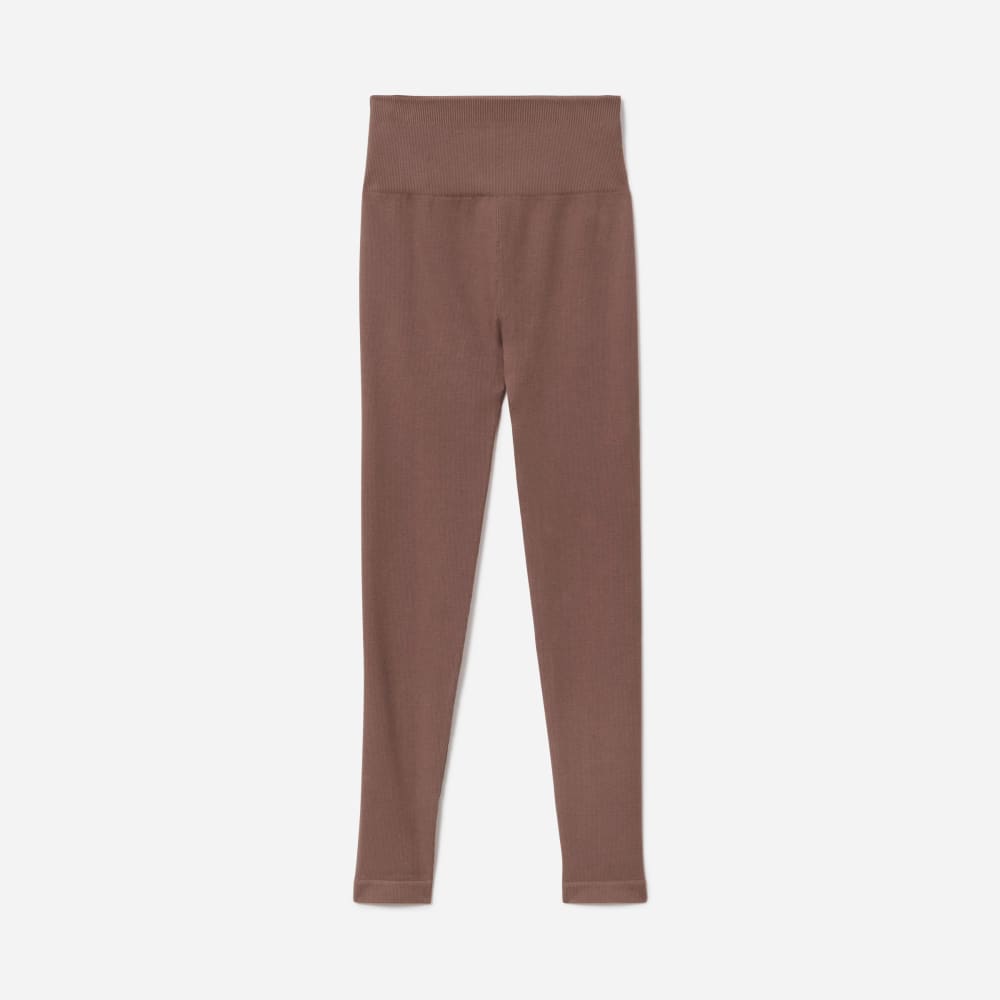 The Seamless Legging in Acorn — alternate view