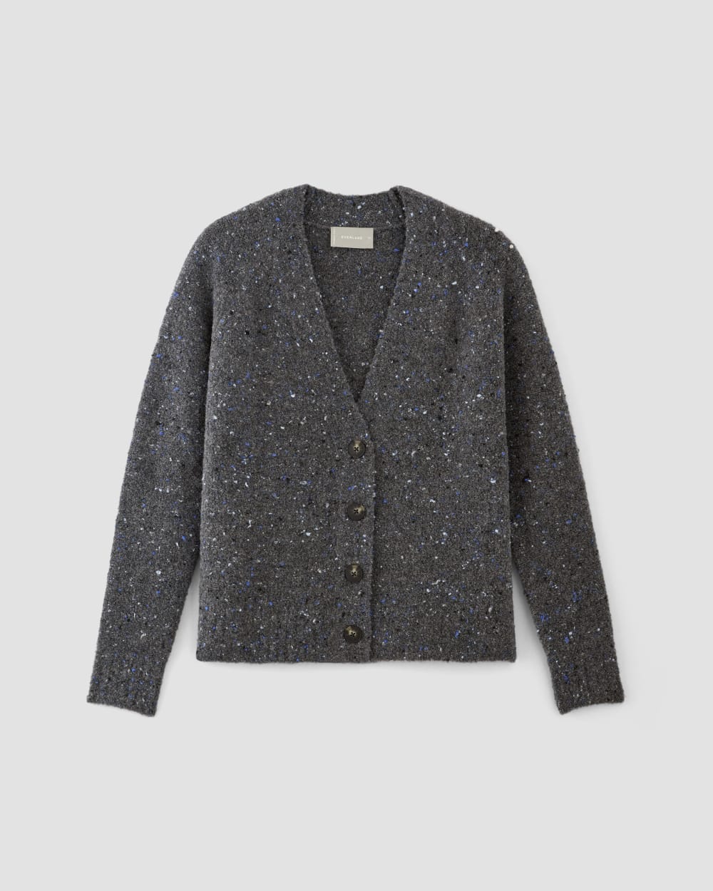The Confetti Cardigan in Charcoal Multi — alternate view