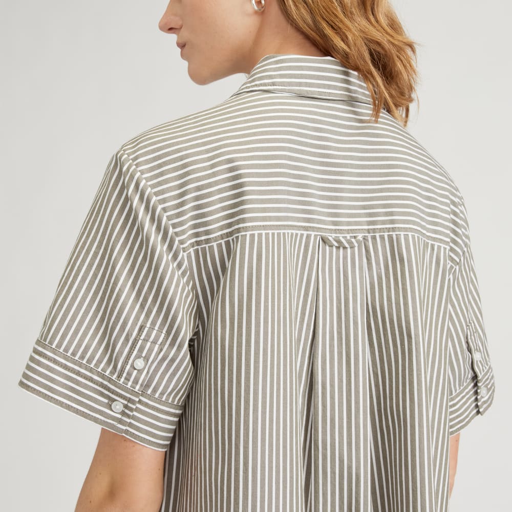The Daytripper Dress in Kalamata / Canvas Tan — detail view