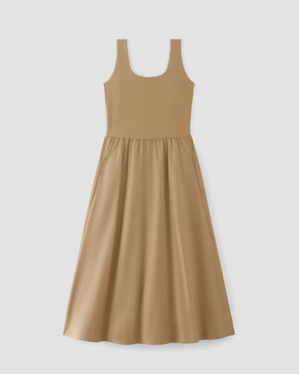 The Supima® Jersey Riviera Dress in Tiger's Eye — alternate view