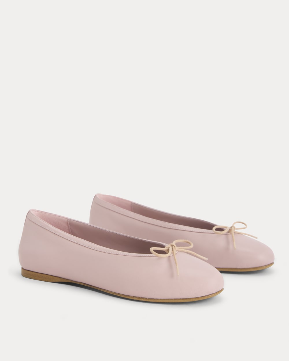 Made in Italy Ballet Flat in Pale Mauve — alternate view