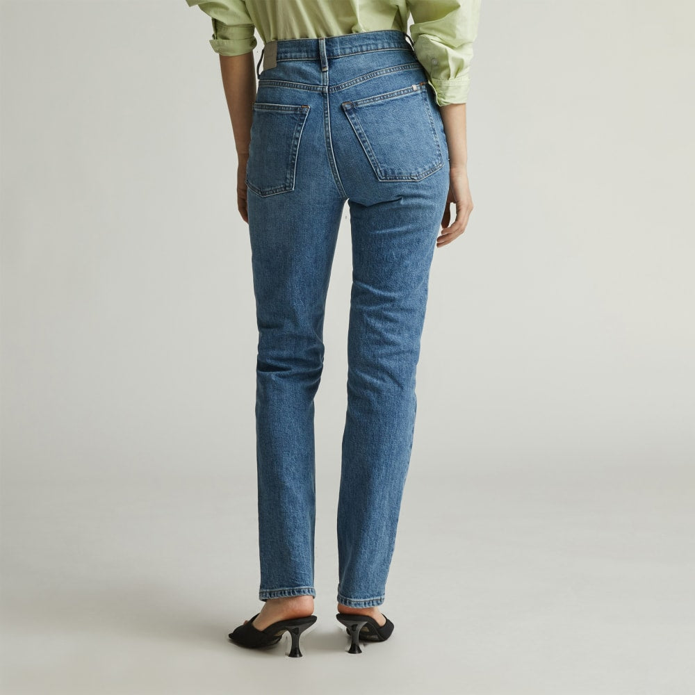 The Way-High® Slim Jean in Sail Blue — detail view