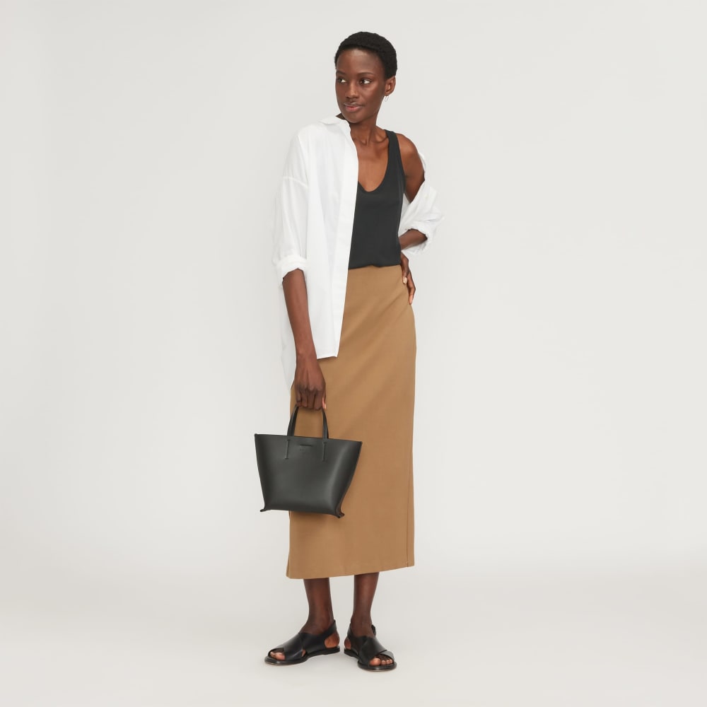 The Dream Maxi Skirt in Toasted Coconut — front view