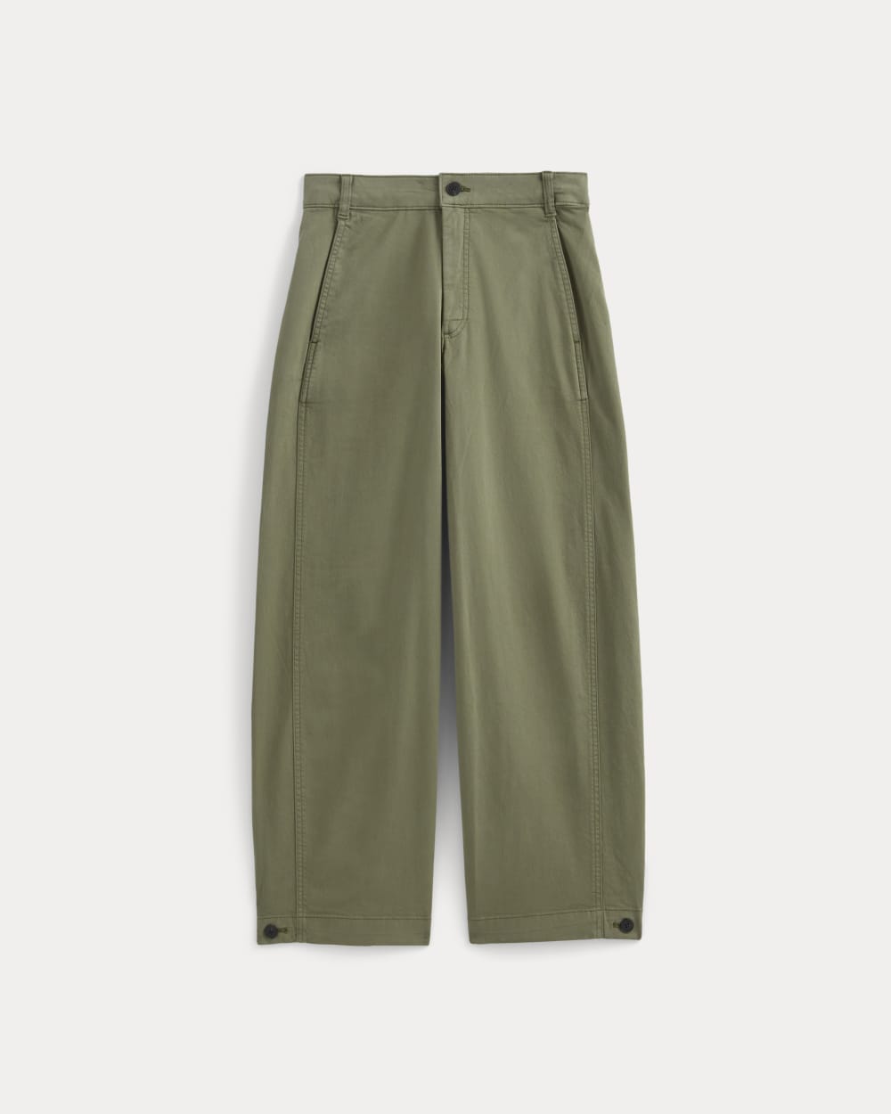 The Balloon Chino in Lichen Green — alternate view