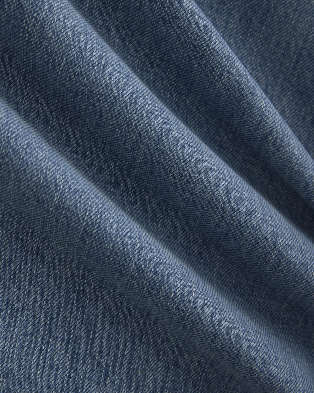 Low-Slung Tie-Front Jean in Medium Indigo — detail view