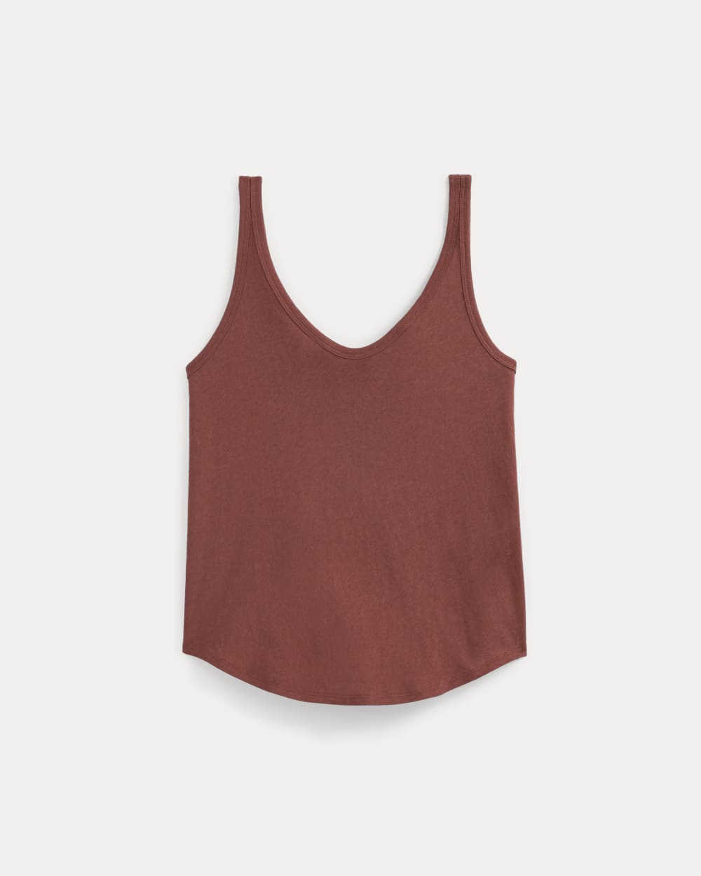 The Air Cami in Henna Red — alternate view