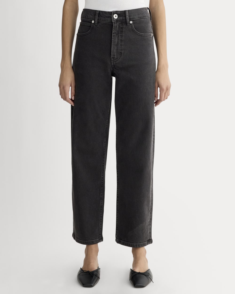 The Way-High® Jean 2.0 in Washed Black — detail view