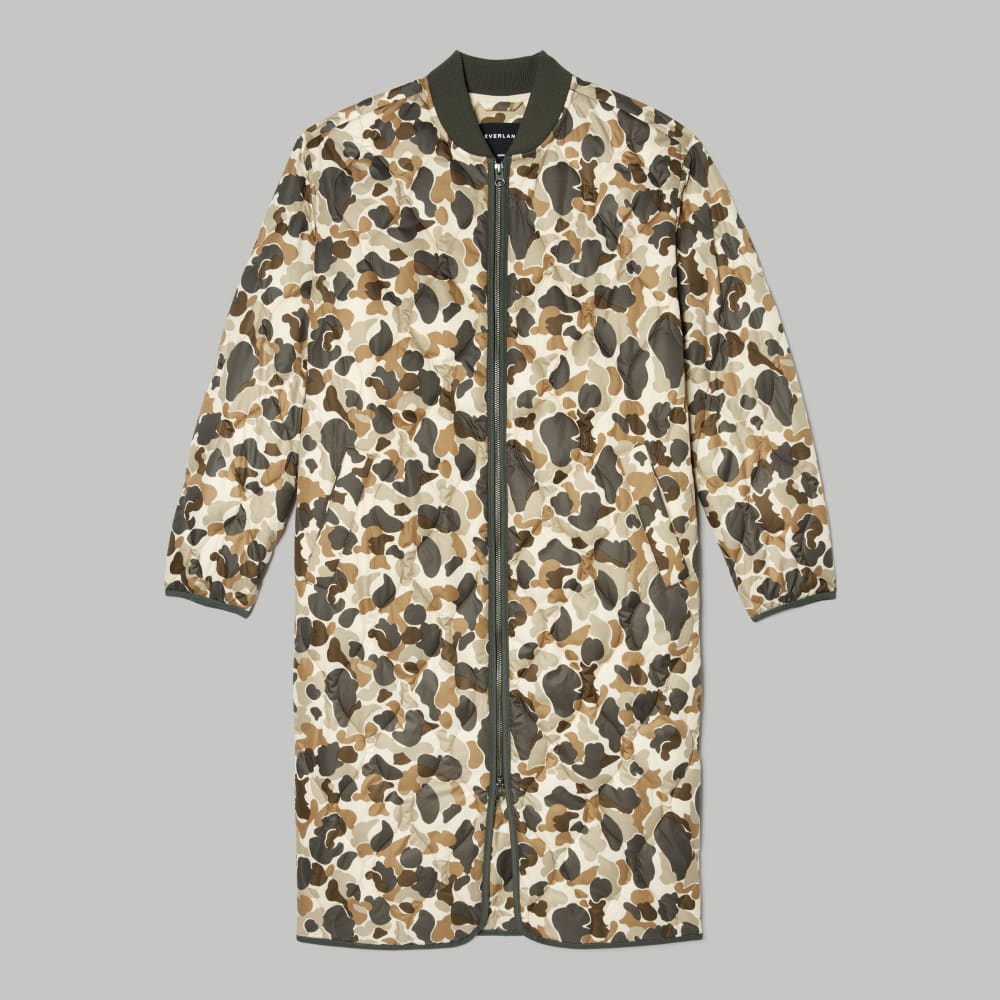 The ReNew Long Liner in Biscotti Camo — alternate view