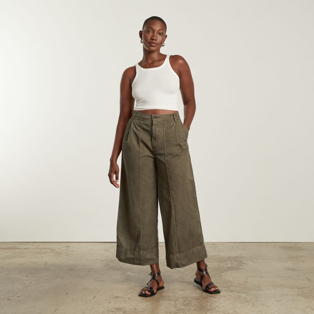 The Tourist Pant in Beech — detail view