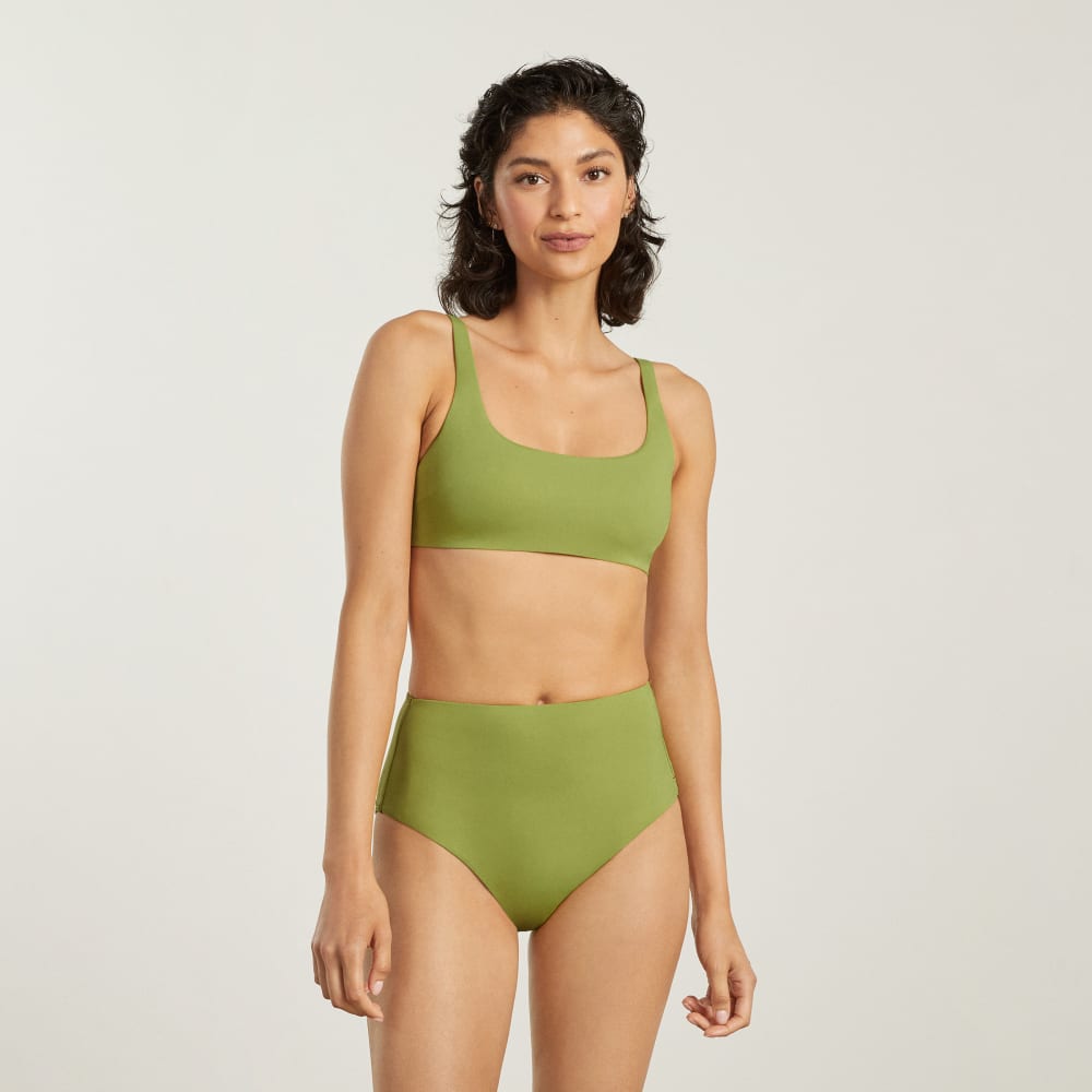 The High-Rise Hipster Bottom in Pepper — detail view