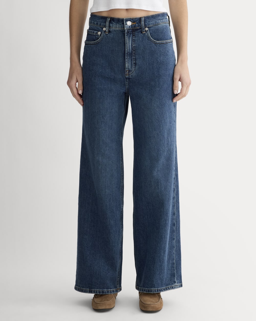 The Way-High® Sailor Jean in Deep Blue — detail view