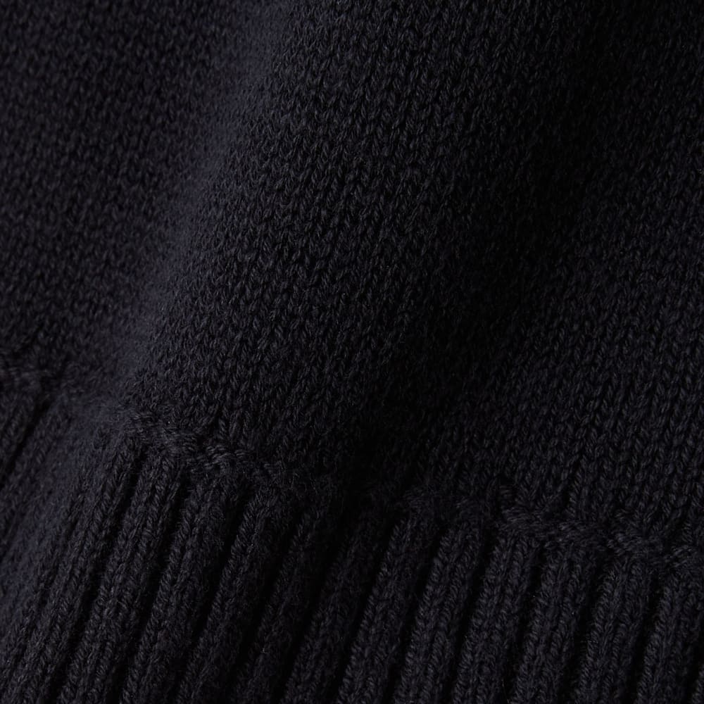 The Cashmere Crew in Black — detail view