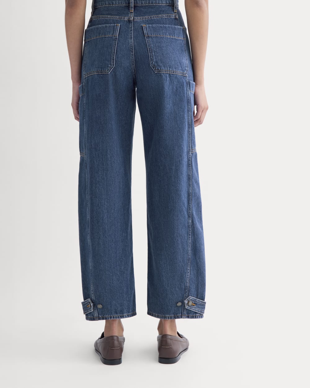 The Way-High® Utility Jean in Tungsten Blue Stone — detail view