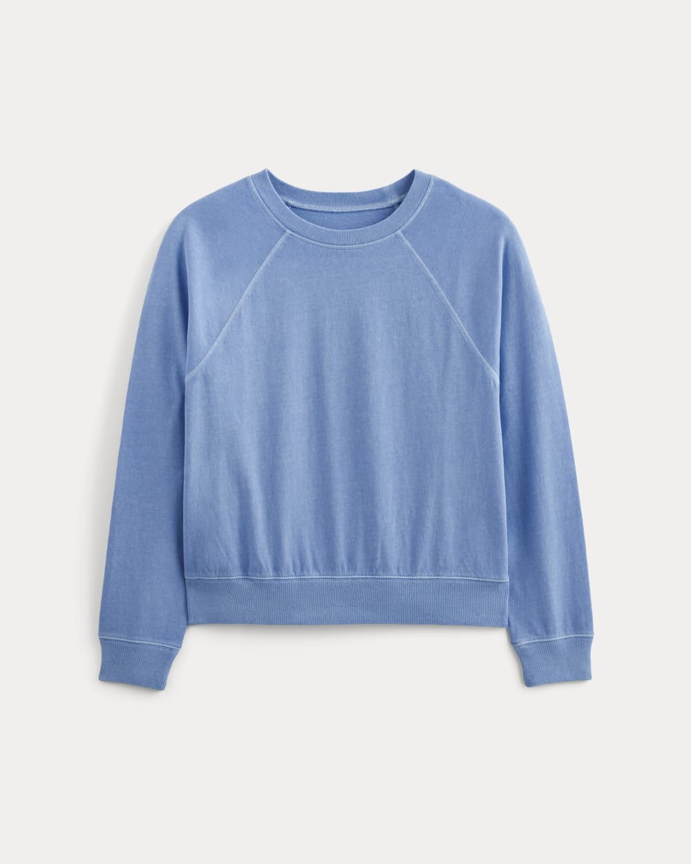 The Off-Duty Long-Sleeve Tee in Granada Sky Blue Garment Dye — alternate view