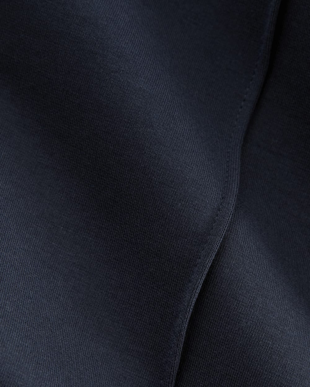 The Dream Kick Flare Pant in Navy — detail view