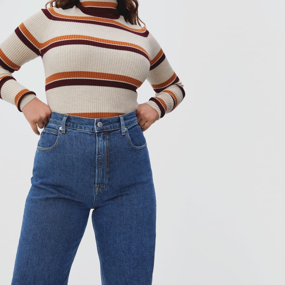 The Way-High® Jean in Vintage Indigo — detail view
