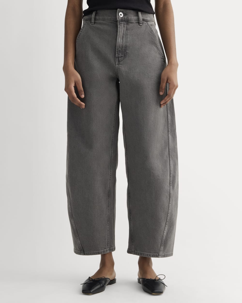 The Way-High® Twist Curve Jean in Cloud Mist — detail view