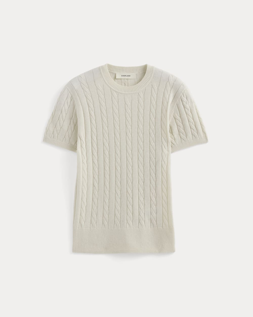 The Cable Crew in Cotton Cashmere in Birch — alternate view