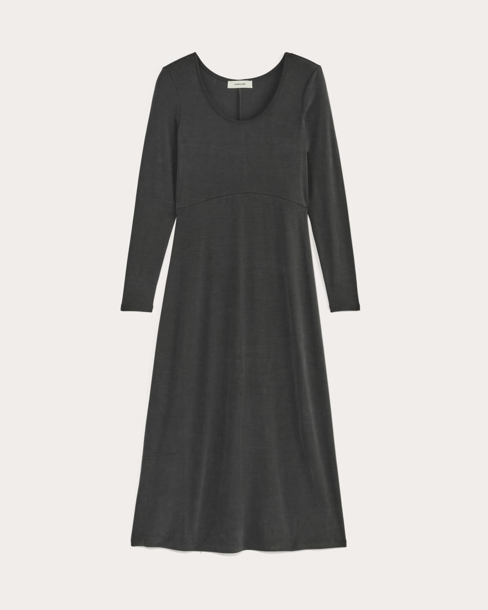 The Maddie Dress in Butterknit in Black — alternate view