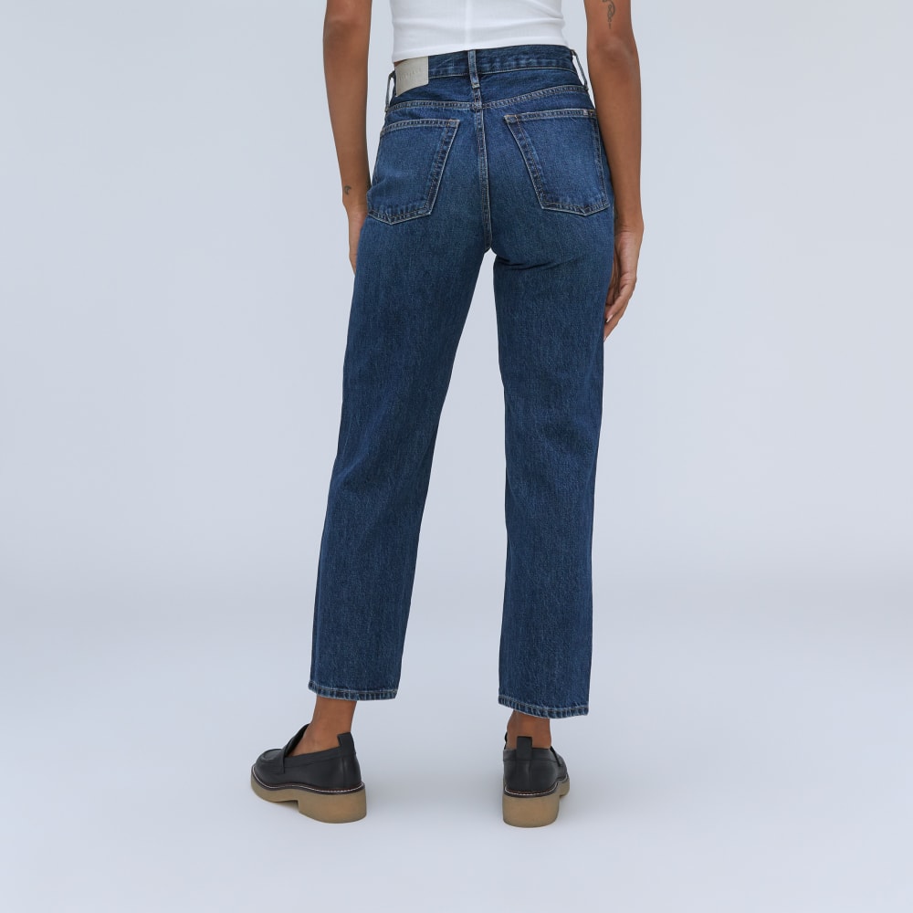 The Rigid Way-High® Jean in Rich Indigo — detail view