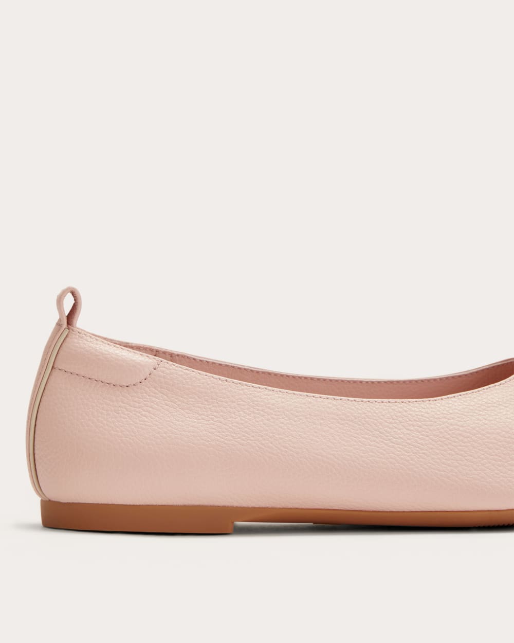 The Day Glove in Pale Pink — detail view