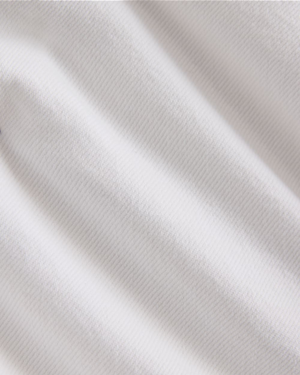 Way-High® A-Line Denim Short in Bright White — detail view