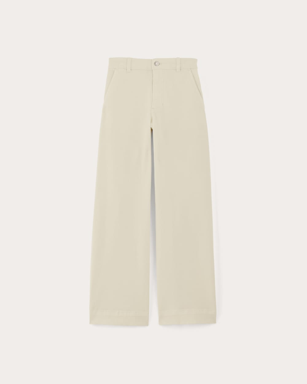 The Utility Wide-Leg Pant in Bone — alternate view