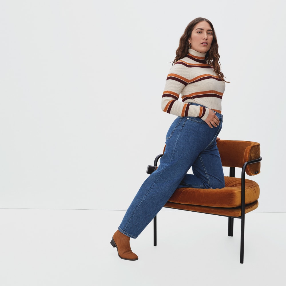 The Way-High® Jean in Vintage Indigo — detail view