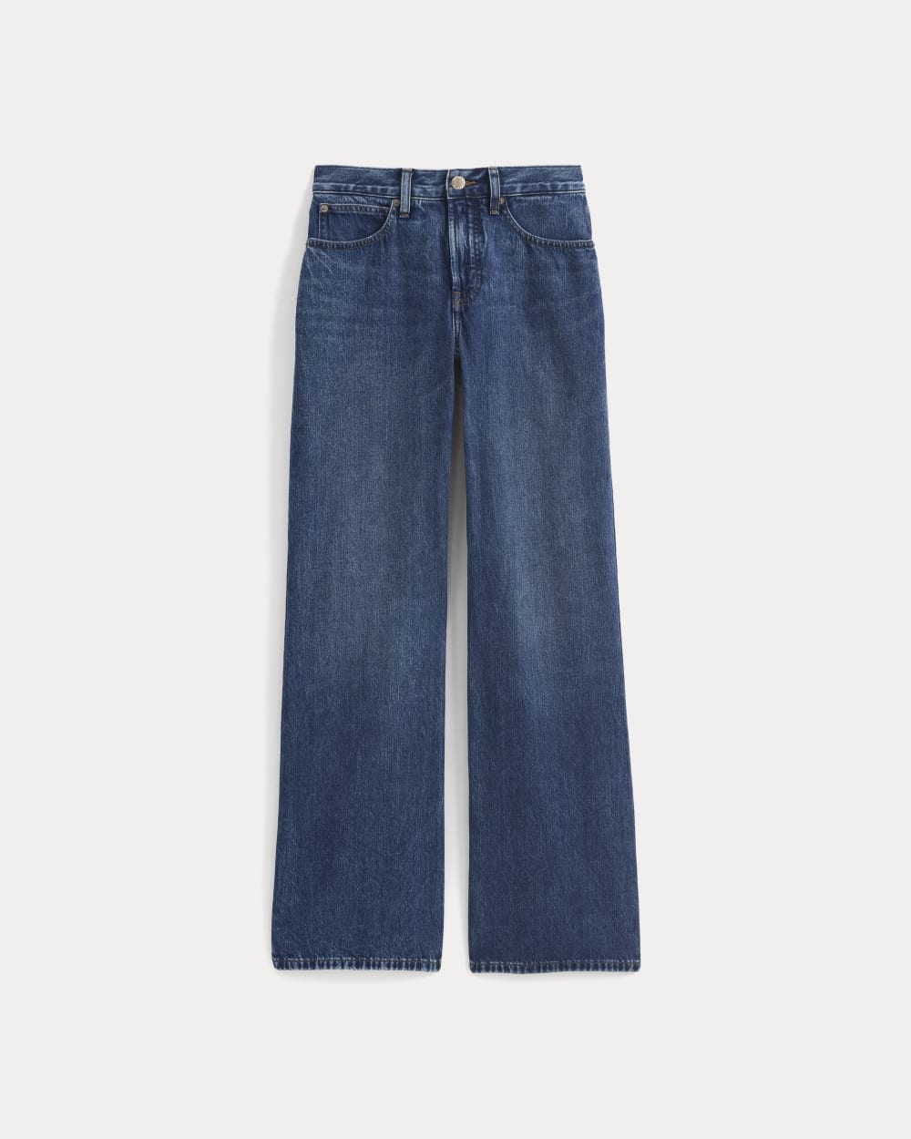 Relaxed Mid-Rise Bootcut Jean in Dark Indigo — alternate view