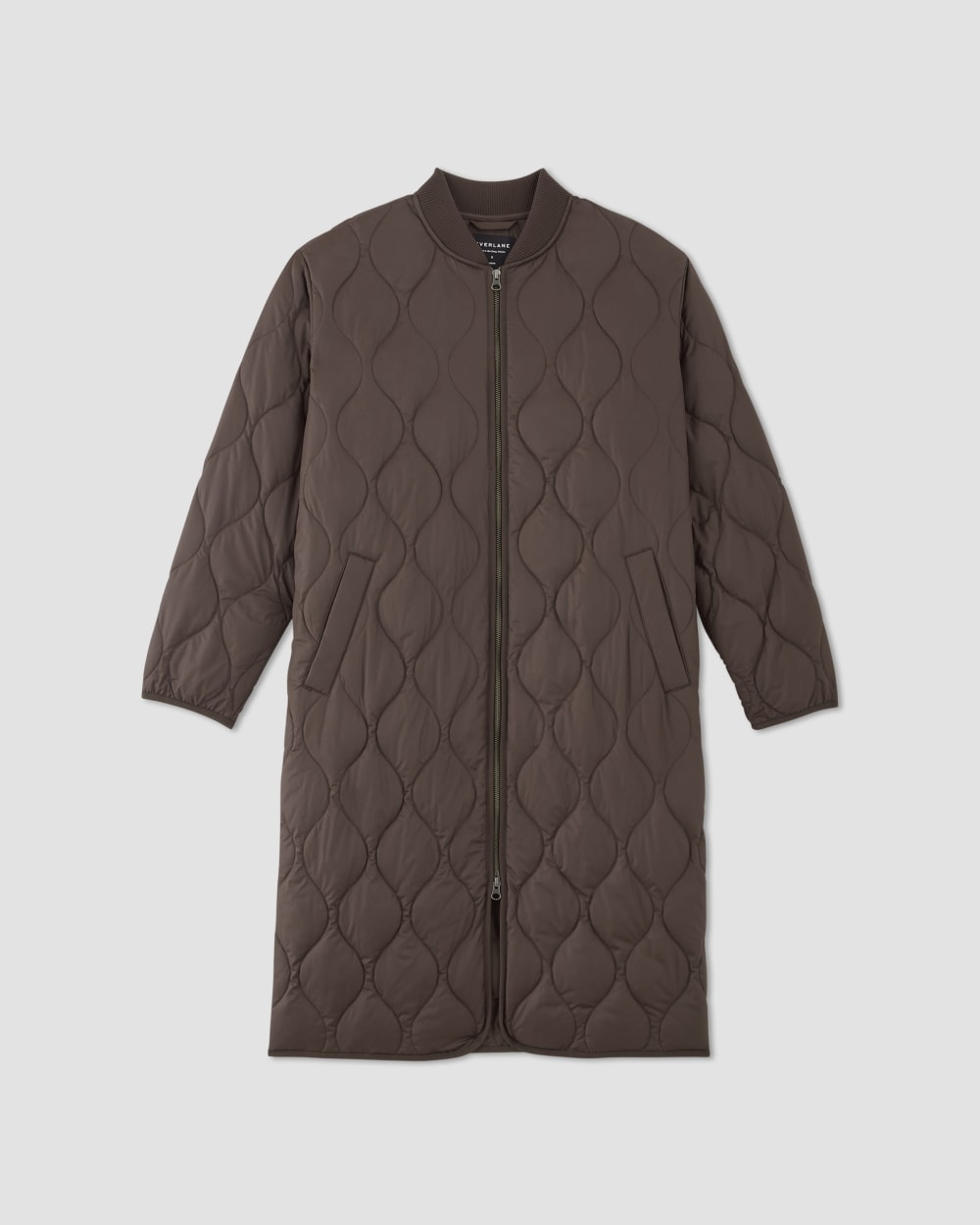 The ReNew Long Liner in Earth Brown — alternate view