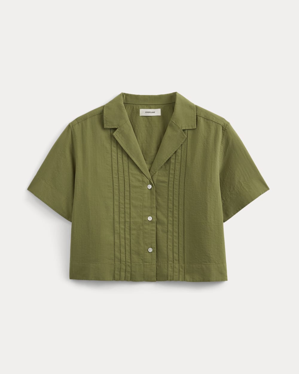 Cotton Gauze Resort Shirt in Mayfly — alternate view
