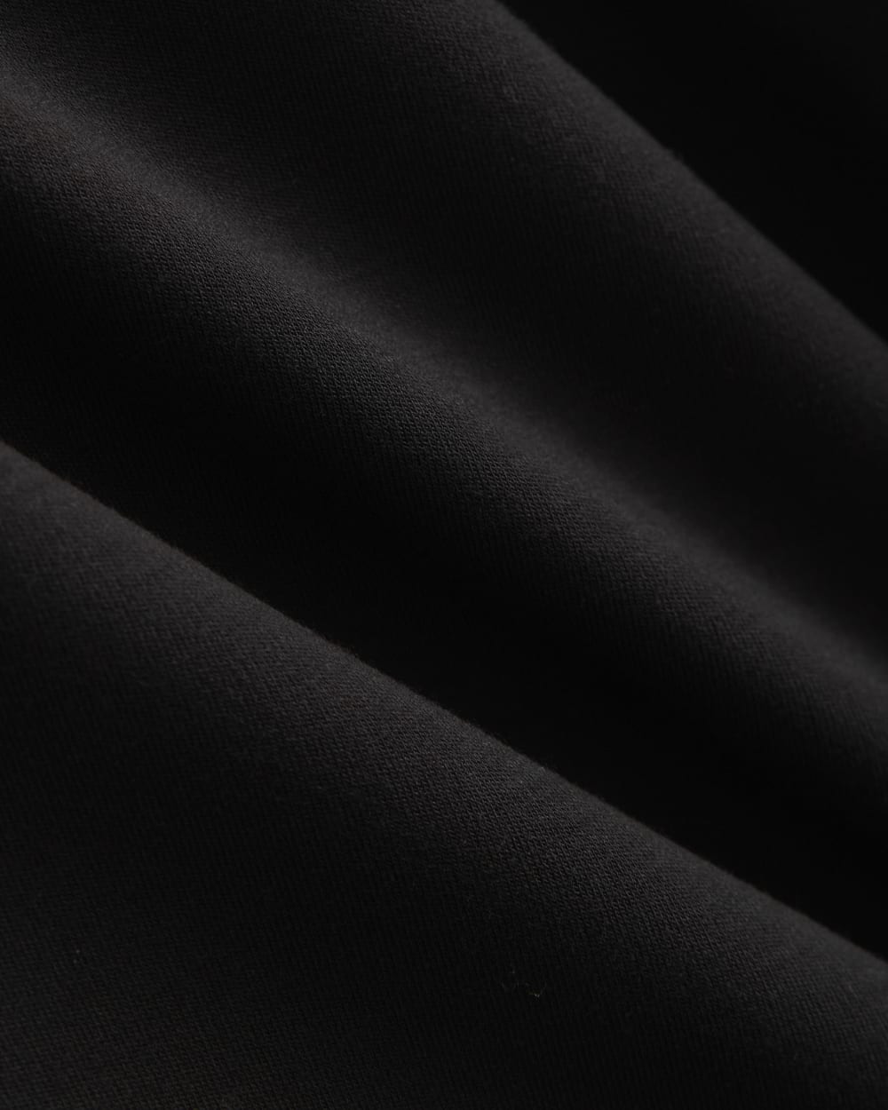 Knit Cami Mini Dress in Black — detail view