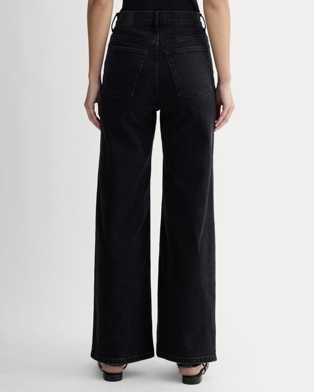 The Way-High® Sailor Jean in Coal — detail view