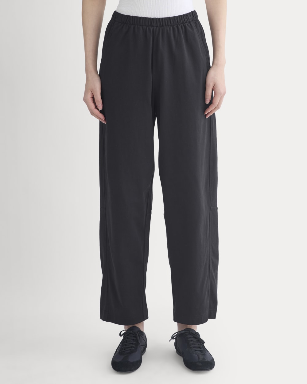 Weekend Track Pant in Black — detail view