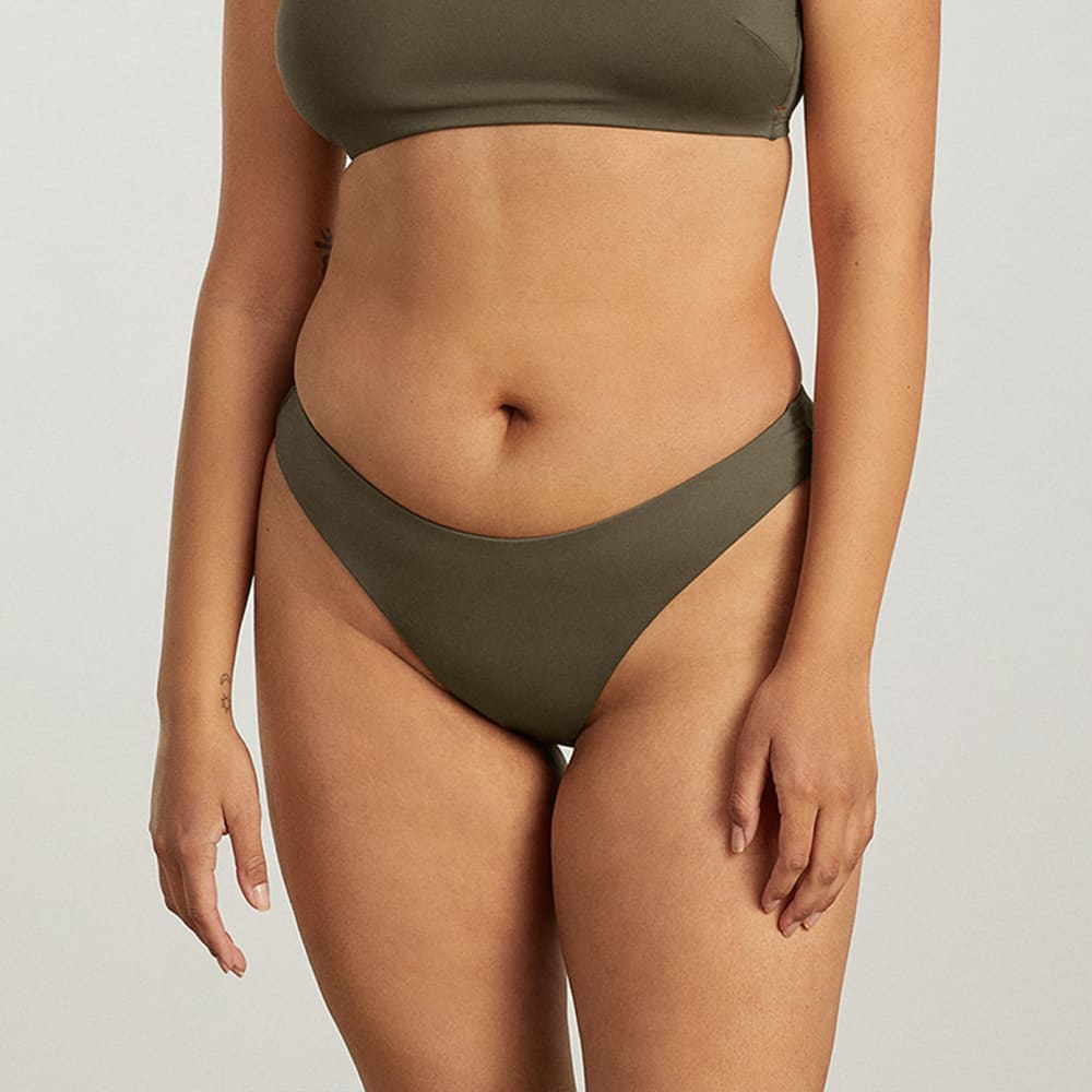 The Thigh-High Bikini Bottom in Beech — alternate view