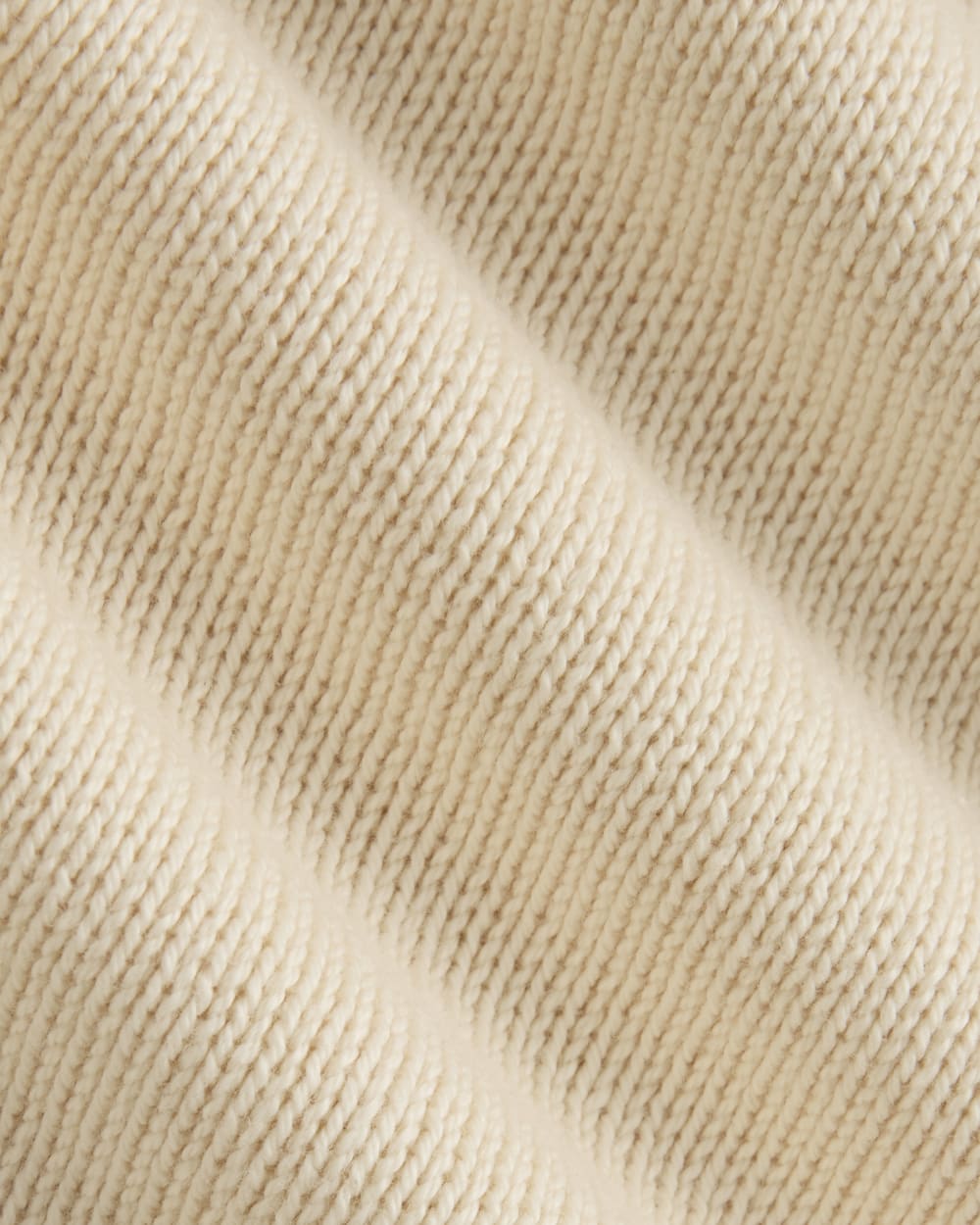 The Boxy Sweater in Everyday Cotton in Canvas — detail view