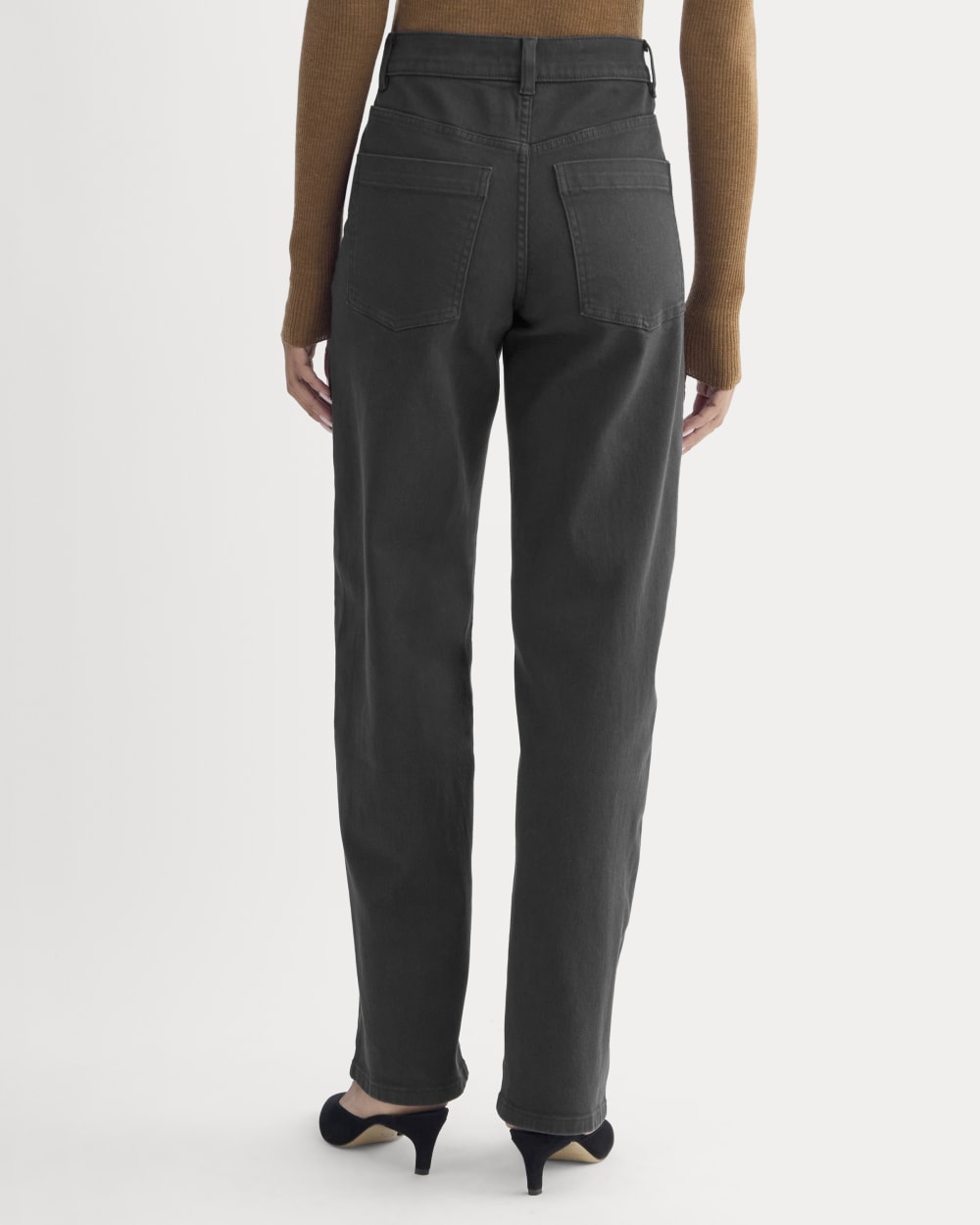 Utility Column Pant in Core Black — detail view