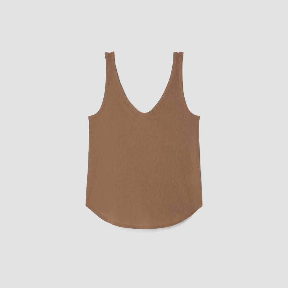 The Air Cami in Toasted Coconut — alternate view