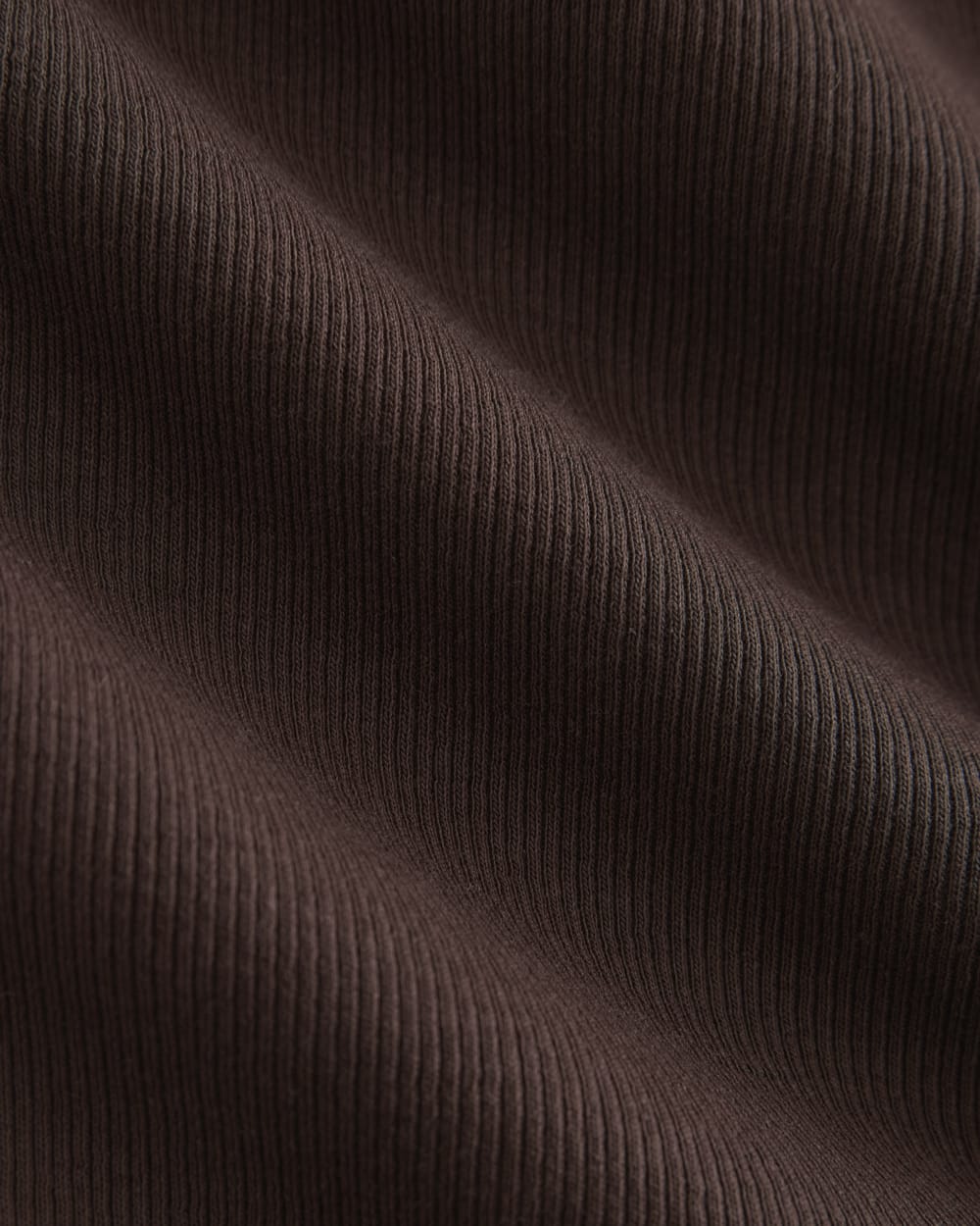 Luxe Rib Side Snap Tank in Coffee Bean — alternate view