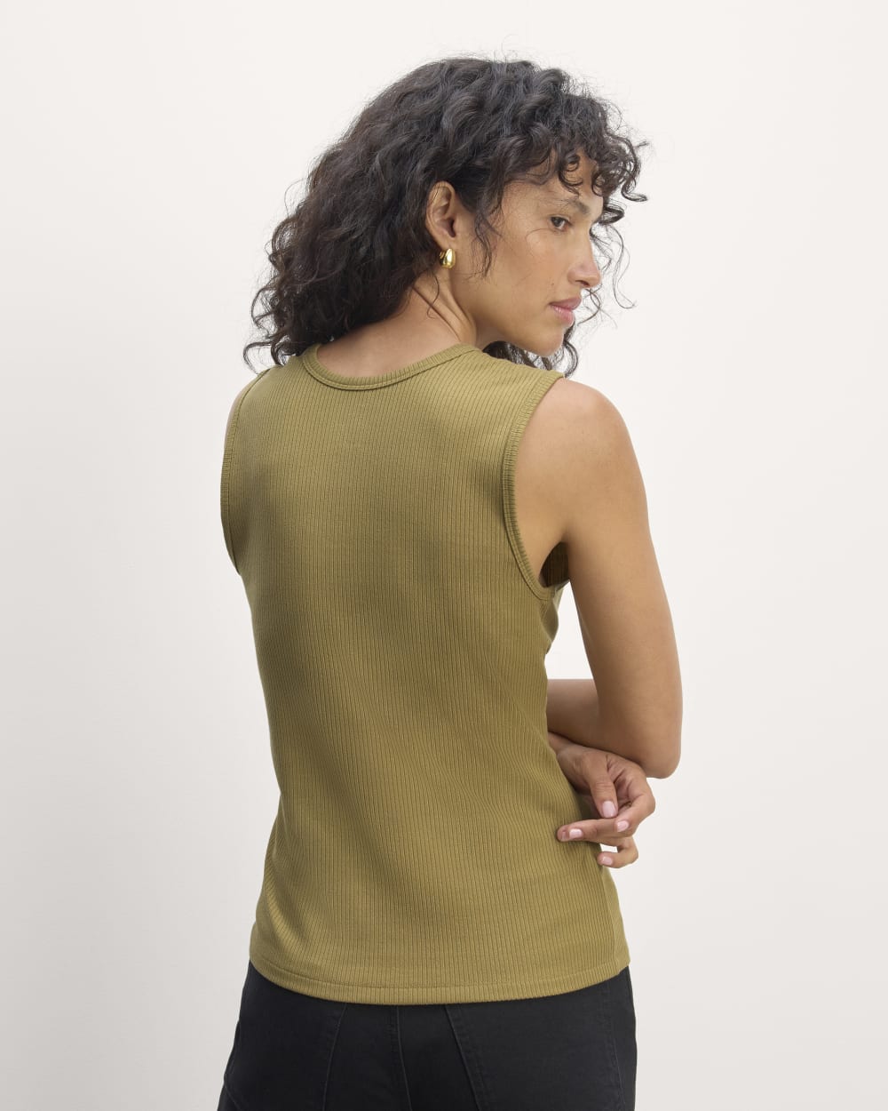 The Shimmy Tank in Fennel Seed — detail view