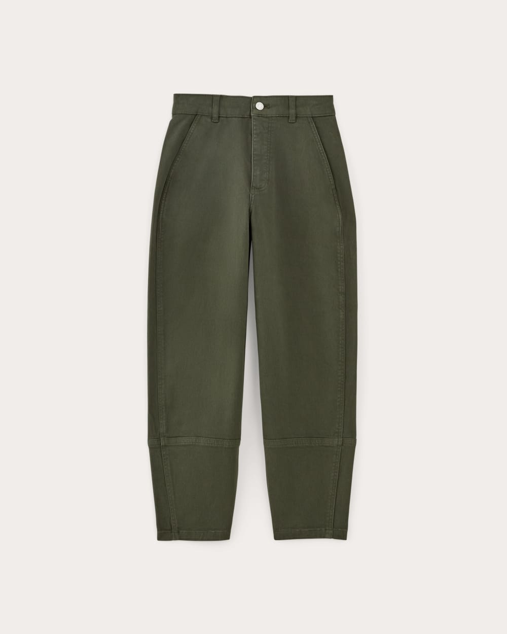 The Utility Barrel Pant in Dark Forest — alternate view