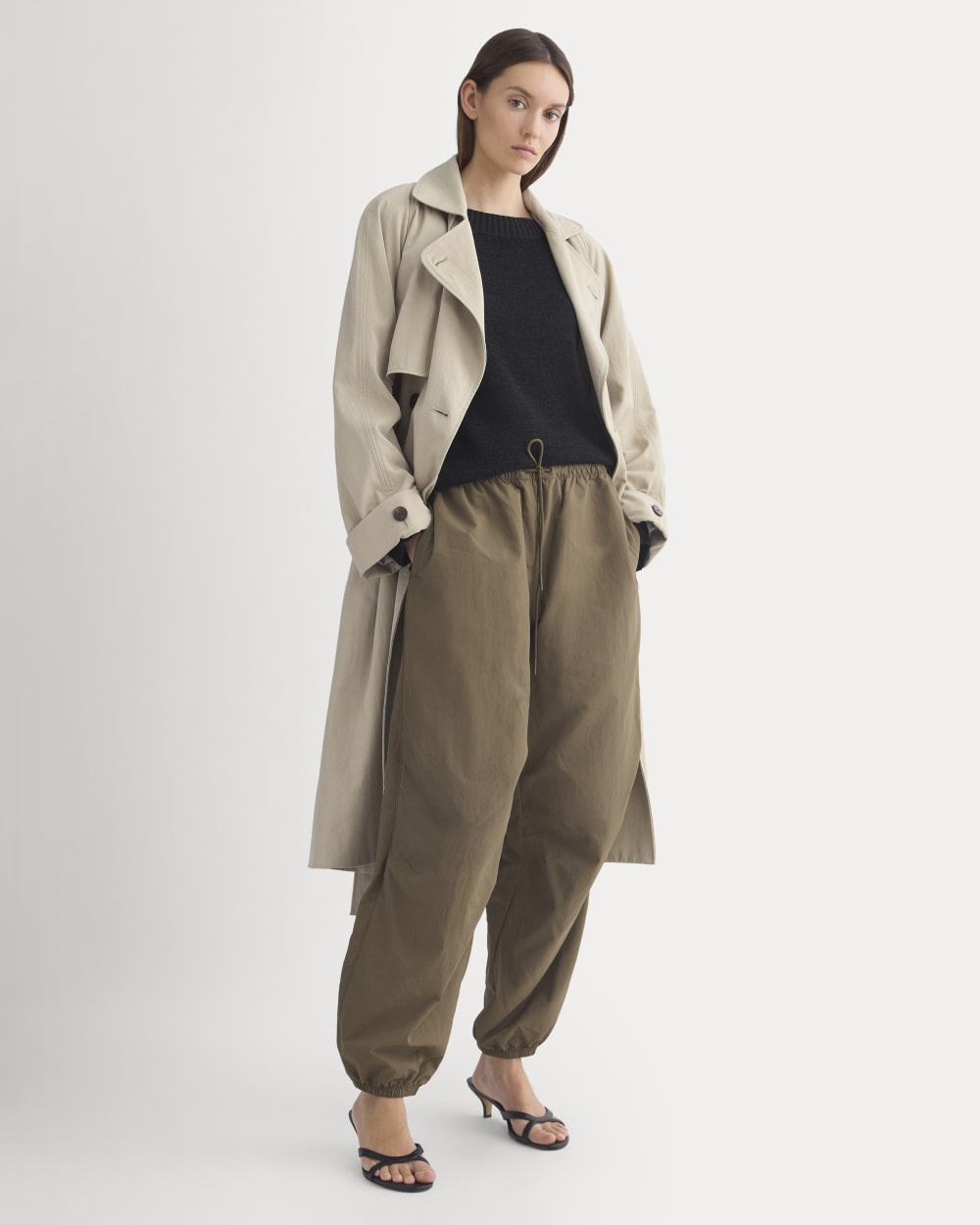 Parachute Pant in Beech — front view