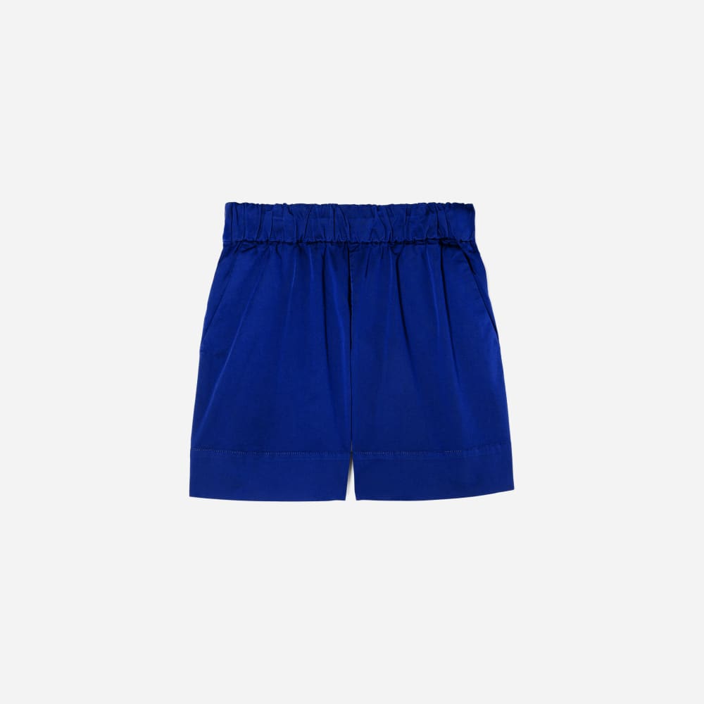 The Easy Short in Cobalt — front view
