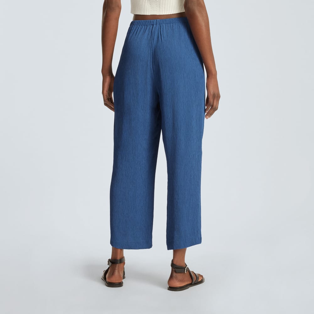 The Naia™ Ripple Pant in Deep Blue — detail view
